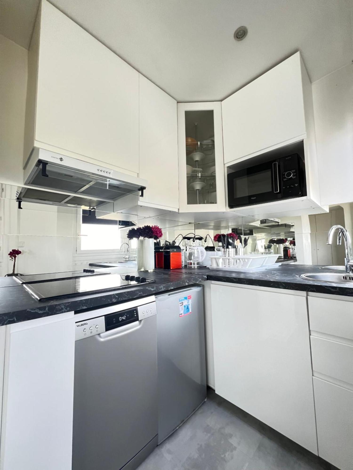 Apartment Home In Paris With View, 15Min Direct To Center 外观 照片